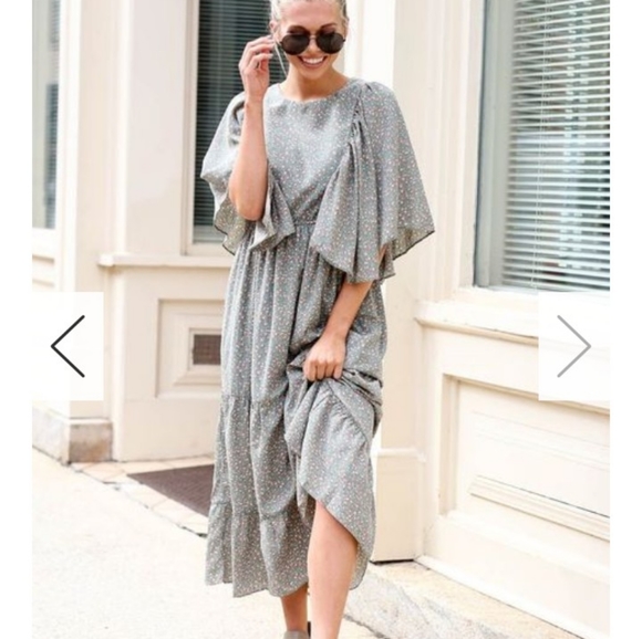 Floral Midi Dress - Picture 3 of 6